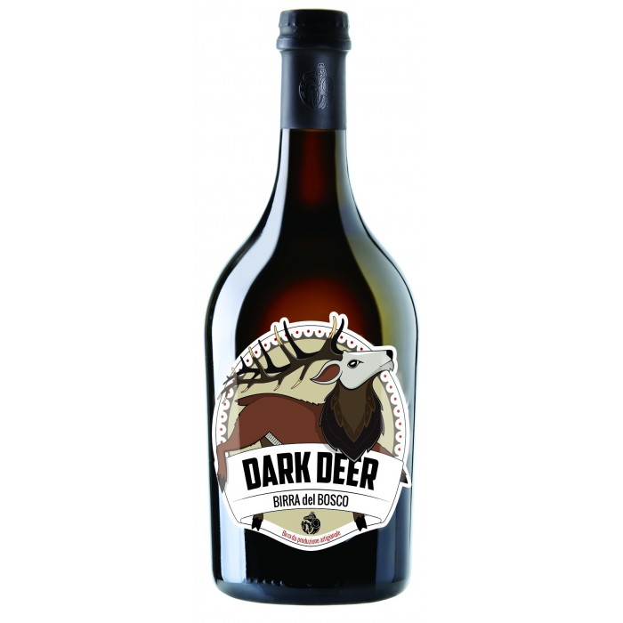 Dark Deer Bier, Birra del Bosco, Flasche 0,75