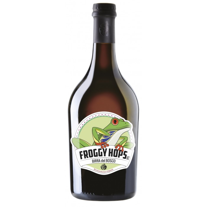 Froggy Hops Bier, Birra del Bosco, Flasche 0,75